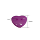 25mm Multicolour Heart Shape Resin Buttons (Pack of 100)